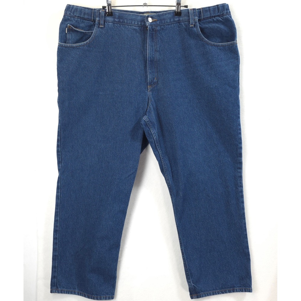 LL Bean Jeans Comfort Waist Blue Denim Mens 44x29 Gorpcore Classic Workwear